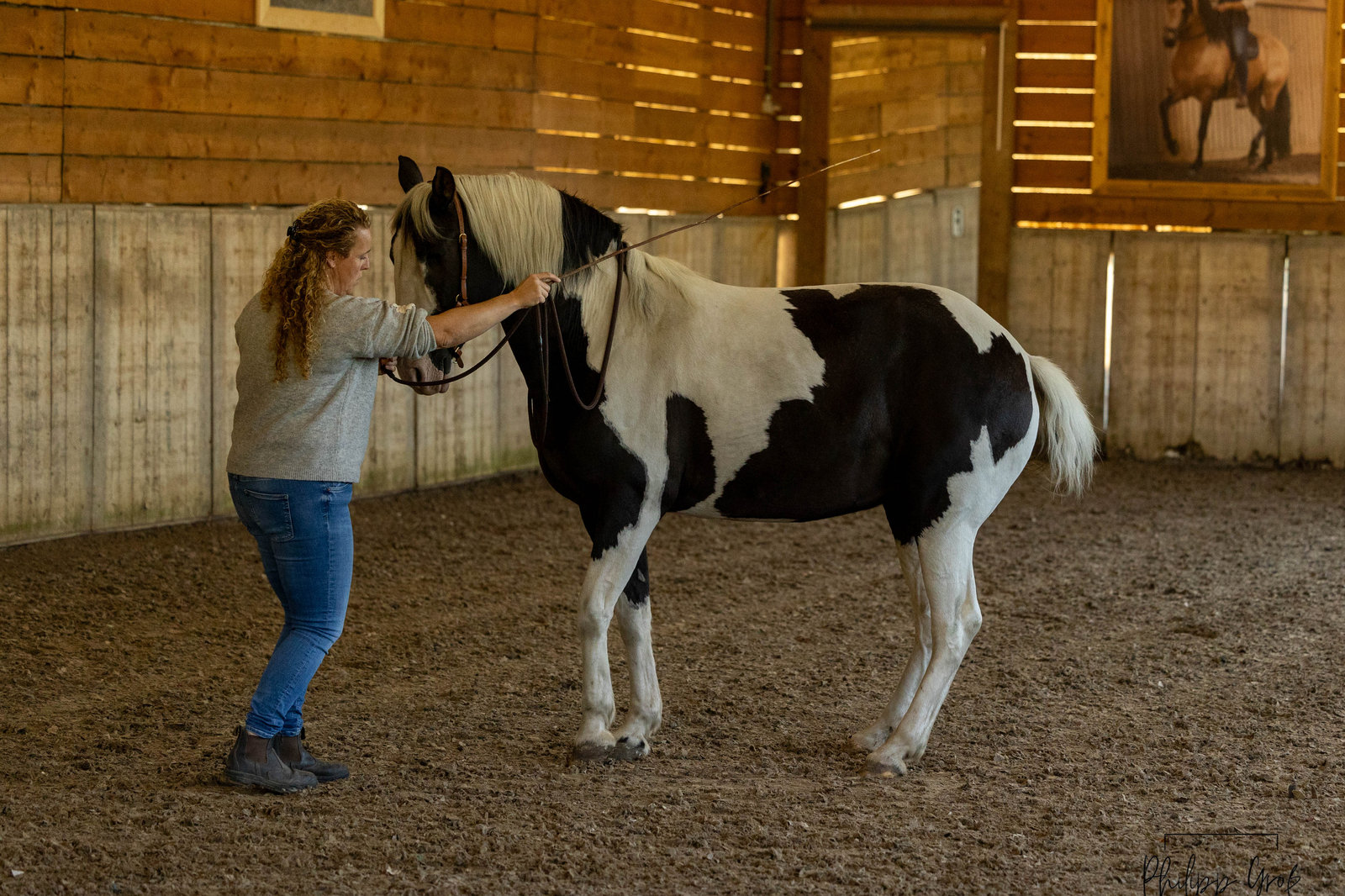 Heidi met paard